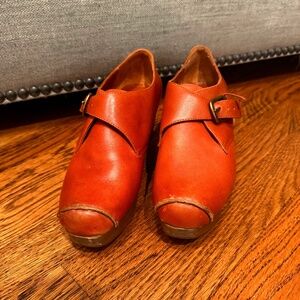 Rachel Comey Leather Cross Over Clog